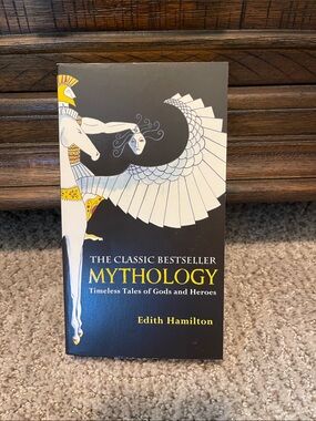 Mythology by Edith Hamilton — Black & Gold Paperback